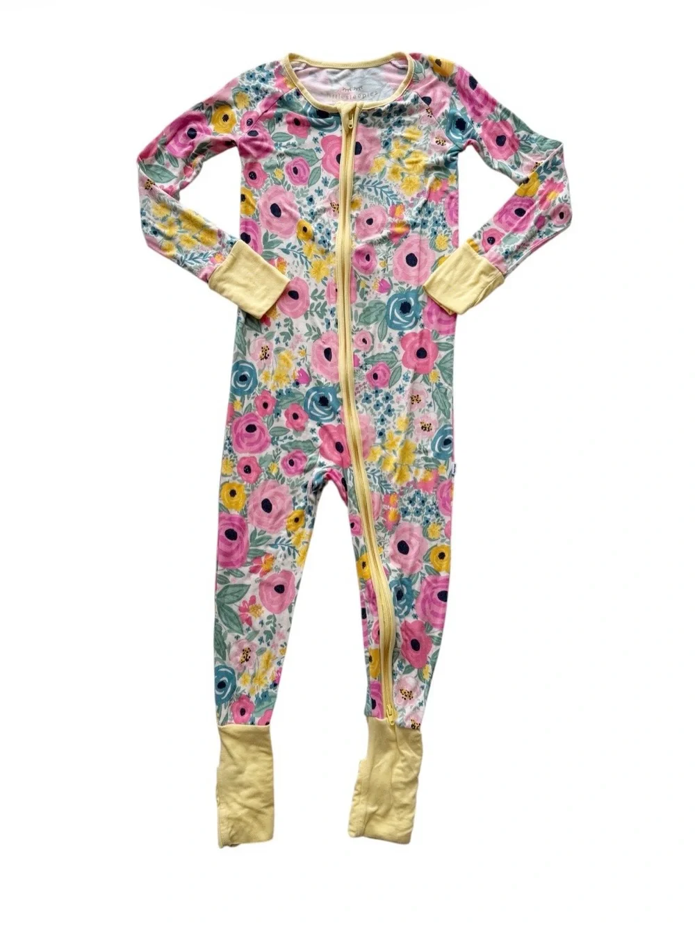Little Sleepies Secret Garden Bamboo Viscose Zippy Sleeper 3T